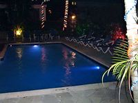 Pool by night of the Hotel CASA CAYENA CLUB - Sosua - Dominican Republic